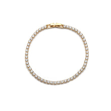 Load image into Gallery viewer, Stone Bracelet - Gold / Clear