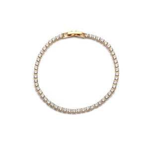 Stone Bracelet - Gold / Clear