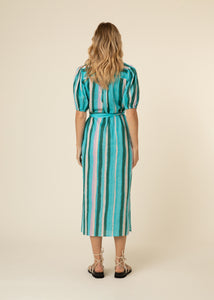 Frnch Alyha Dress - Turquoise