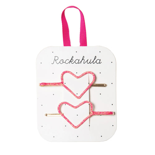Rockahula Glitter Heart Slides