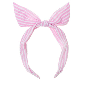 Rockahula Headband - Pink Stripe