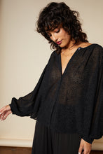 Load image into Gallery viewer, Grace &amp; Mila Hinda Blouse - Noir