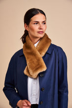 Load image into Gallery viewer, Faux Fur Tippet Scarf - Jet