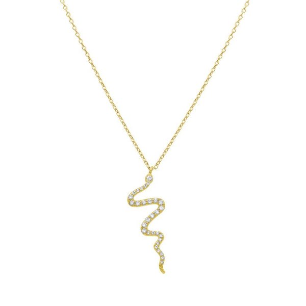 Snake Chain Necklace - Gold