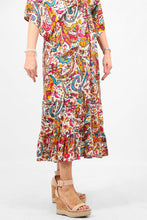 Load image into Gallery viewer, Kaftan Dress - Fleur De Lis