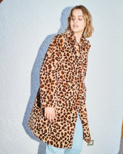 Load image into Gallery viewer, Faux Fur Coat - Leopard
