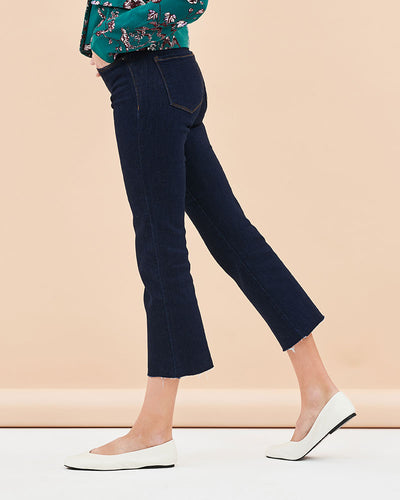 Vero Moda Kick Flare Jean - Dark Denim