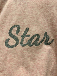 Delphine Fox Star T-Shirt - Pink