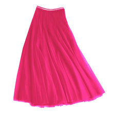 Load image into Gallery viewer, Tulle Layer Net Skirt - Pink