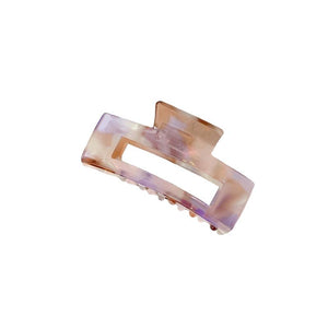 Resin Claw Clip - Violet/Opal Pink
