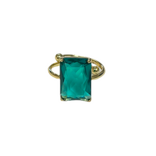 Load image into Gallery viewer, Faceted Gem Ring - Jade