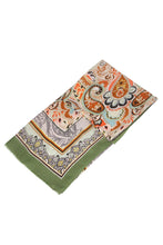 Load image into Gallery viewer, Floral Paisley Scarf - Khaki