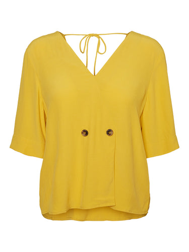 Vero Moda V Top - Mustard