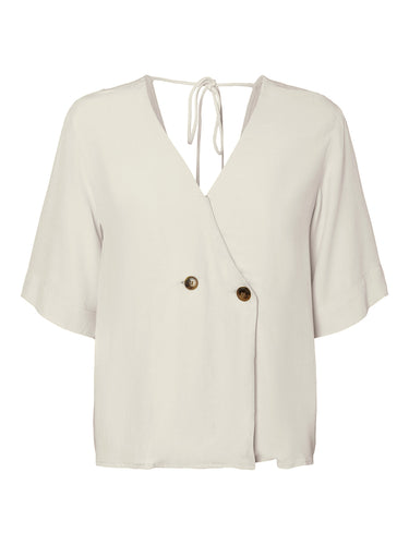 Vero Moda V Top - Light Cream