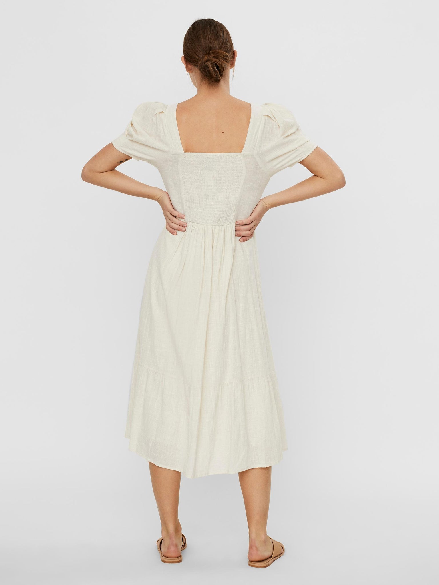 Had arbejder omvendt Vero Moda Dress - Cream – Minsky London Ltd
