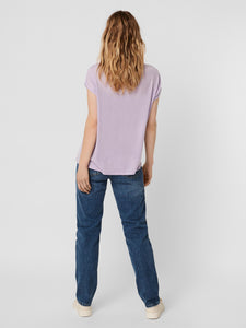 Vero Moda Aware T Shirt - Pastel Lilac