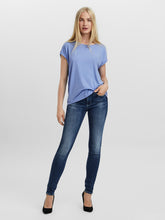 Load image into Gallery viewer, Vero Moda Aware T Shirt - Grapemist Blue