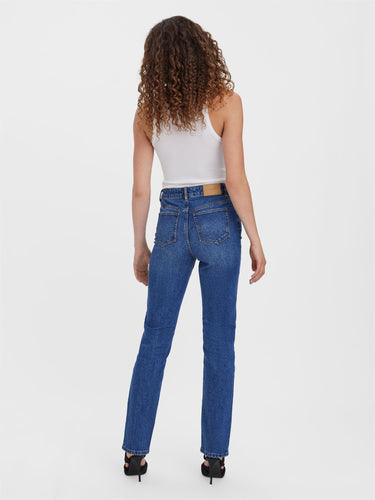 Vero Moda Drew Straight Jeans - Blue