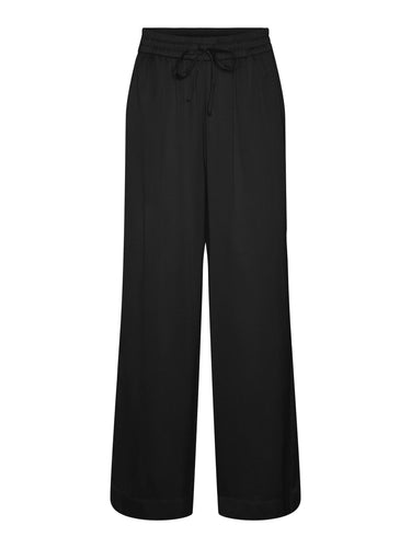 Vero Moda Wide String Pant - Black