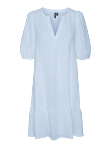 Vero Moda Natali Dress - Skyway Blue