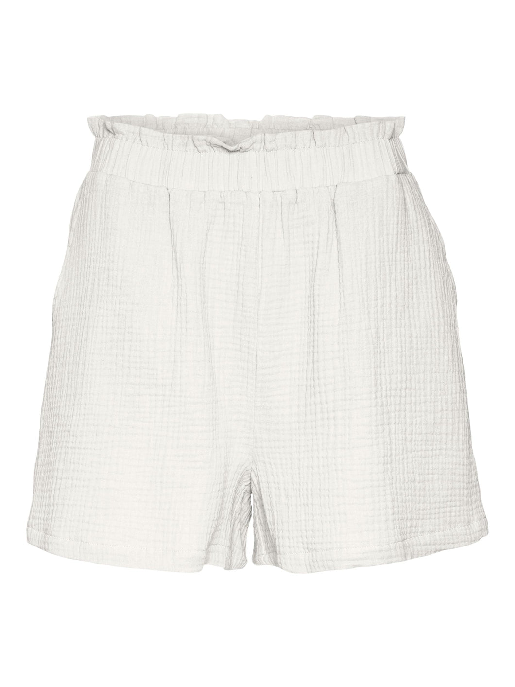 Vero Moda Natali HW Shorts - White