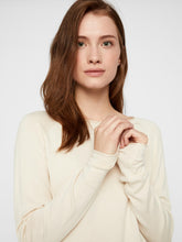 Load image into Gallery viewer, Vero Moda Nellie Glory Long Sleeve Knit - Birch Cream