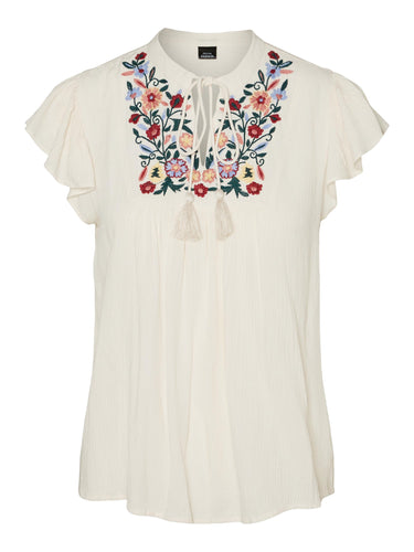 Vero Moda Boho Top - Birch