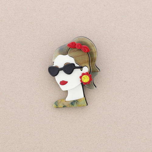 Brooch Ceramic - Chica Coletta