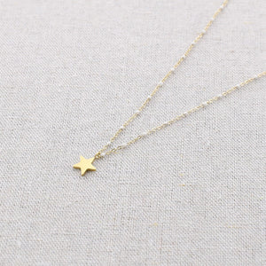 Necklace Estrella - White