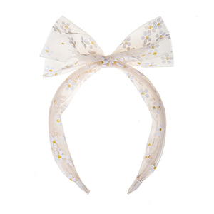 Rockahula Glitter Flower Bow Headband