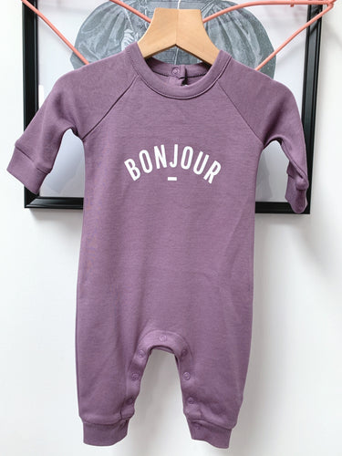 Bob & Blossom 'Bonjour' Babygrow