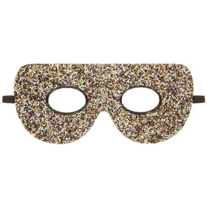 Let her be a hero for the day with this dazzling rainbow glitter superhero mask!  With a comfortable elastic strap to go round the head and the chunkiest and most colourful glitter, this spectacular mask will bring hours of fun and is a super gift idea!