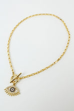 Load image into Gallery viewer, Eye Charm Necklace