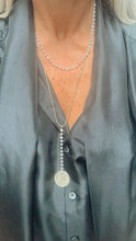 Load image into Gallery viewer, Double Drop Necklace - Clear