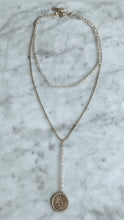 Load image into Gallery viewer, Double Drop Necklace - Clear