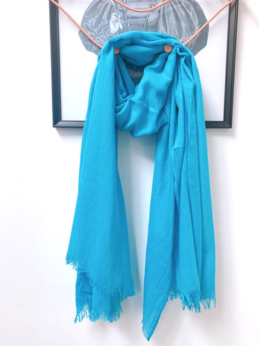 Scarf - Bright Turquoise