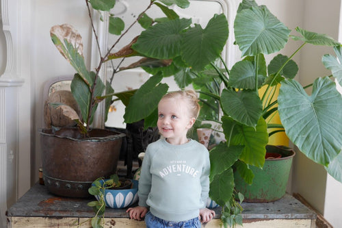 Bob & Blossom ‘Lets Have An Adventure’ Sweatshirt