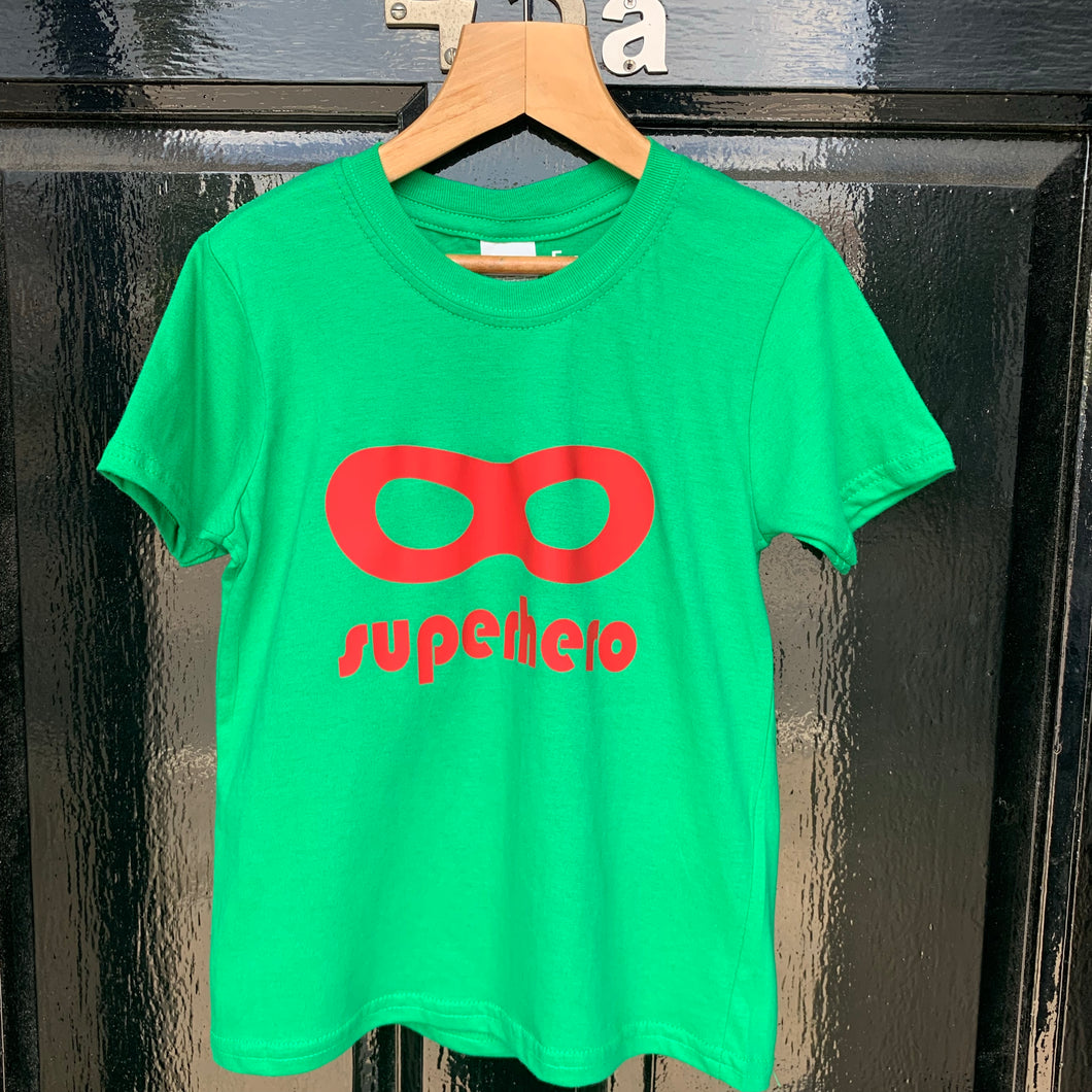 Delphine Fox Superhero T-Shirt Green