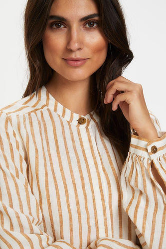 Part Two Linen Stripe Shirt