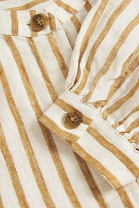 Part Two Linen Stripe Shirt
