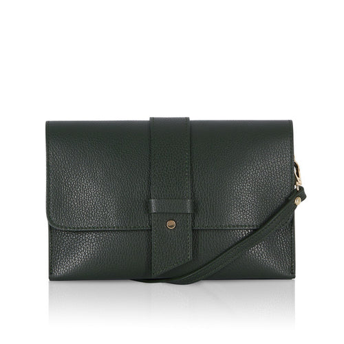 Vivienne Clutch - Dark Green