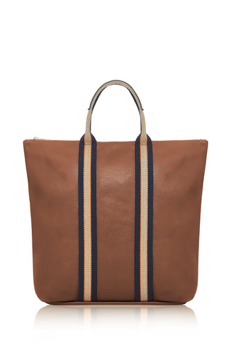 Lila Back Pack Tote - Tan