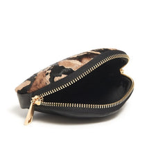 Load image into Gallery viewer, Leather Pouch - Leopard