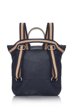 Load image into Gallery viewer, Lila Back Pack Tote - Navy