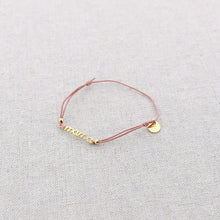 Load image into Gallery viewer, Mama String Bracelet - Rose Pink